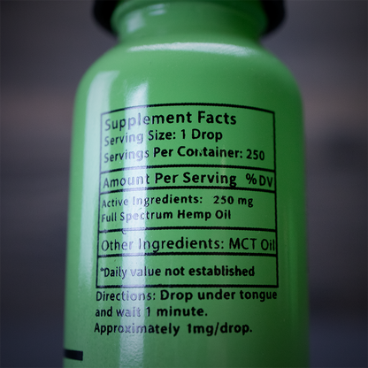 Strong Paws Recovery Drops - 250mg